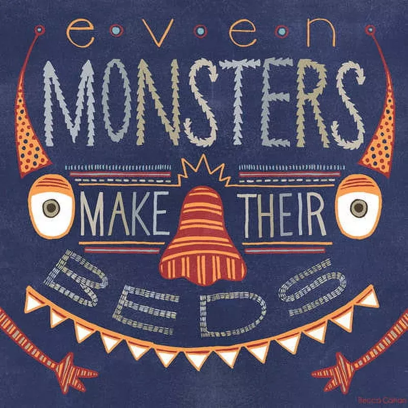 Oopsy Daisy Toos Colorful Monster Canvas Art